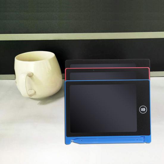 4.4 Inch Writing Board Erasable LCD Screen Reusable Electronic Drawing Board Kids Education Toy for Student