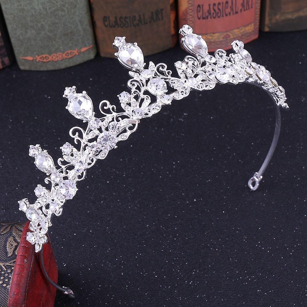 Bridal Tiara Princess Crown Korean Style Bridal Headwear Women Tiara Wedding Jewelry Bridal Crown