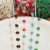 1 Meter Stainless Steel 9mm Daisy Flower Gold Beads Chains for DIY Jewelry Making Necklace Bracelet Anklets Earrings Findings