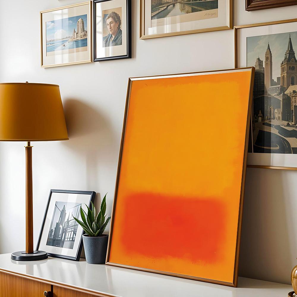 Mark Rothko Canvas Wall Art Mix of Colors Print Posters Picture Abstract Painting for Living Room Home Decor Mural Cuadros Gift