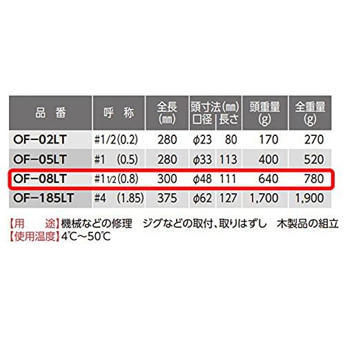 Oh! OH Part [2] Lightning Soft Hammer #1-1/2 OF-08LT