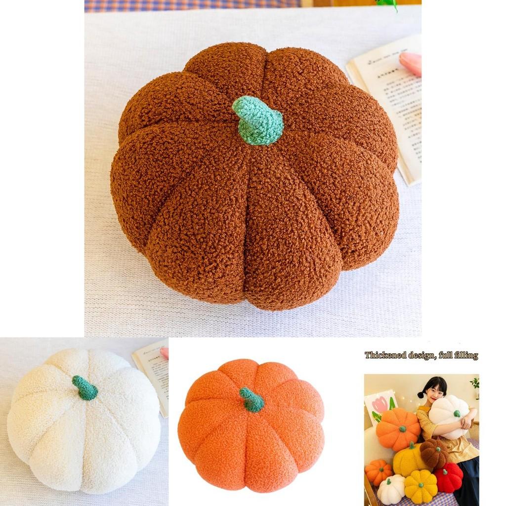Cute Plush Pumpkin Pillow For Halloween And Home Decoration Soft And Skin-friendly Fabric