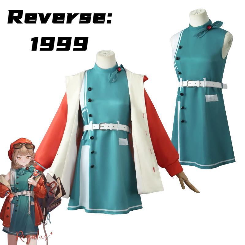 Uniform Reverse Regulus Cosplay Costume Girls Anime Party Dress Halloween Outfit