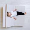 gymnastic mat Comet 200x100x10 (4 piece) - beige