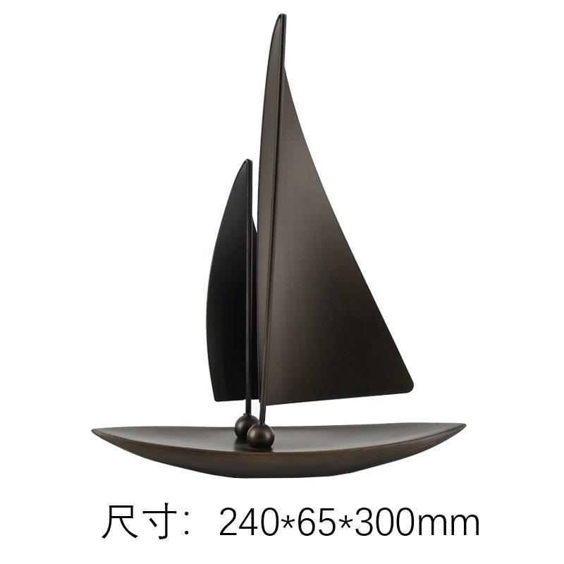 

Light Luxury Ship Models, Sailboat Handicrafts, High-end Ornaments,office Homes, Entrance Halls, Feng Shui Art Decorations