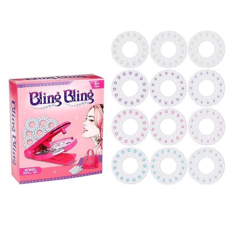 

Add Some Shimmer To Your Style With Hair Bling Diamond Paste 12 Sticks 180 Drills