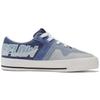 Li Ning CF The One Series Classic Casual Slip Resistant Durable Lightweight Low Top Skate Shoes Men Sneakers Blue AGCS073-4
