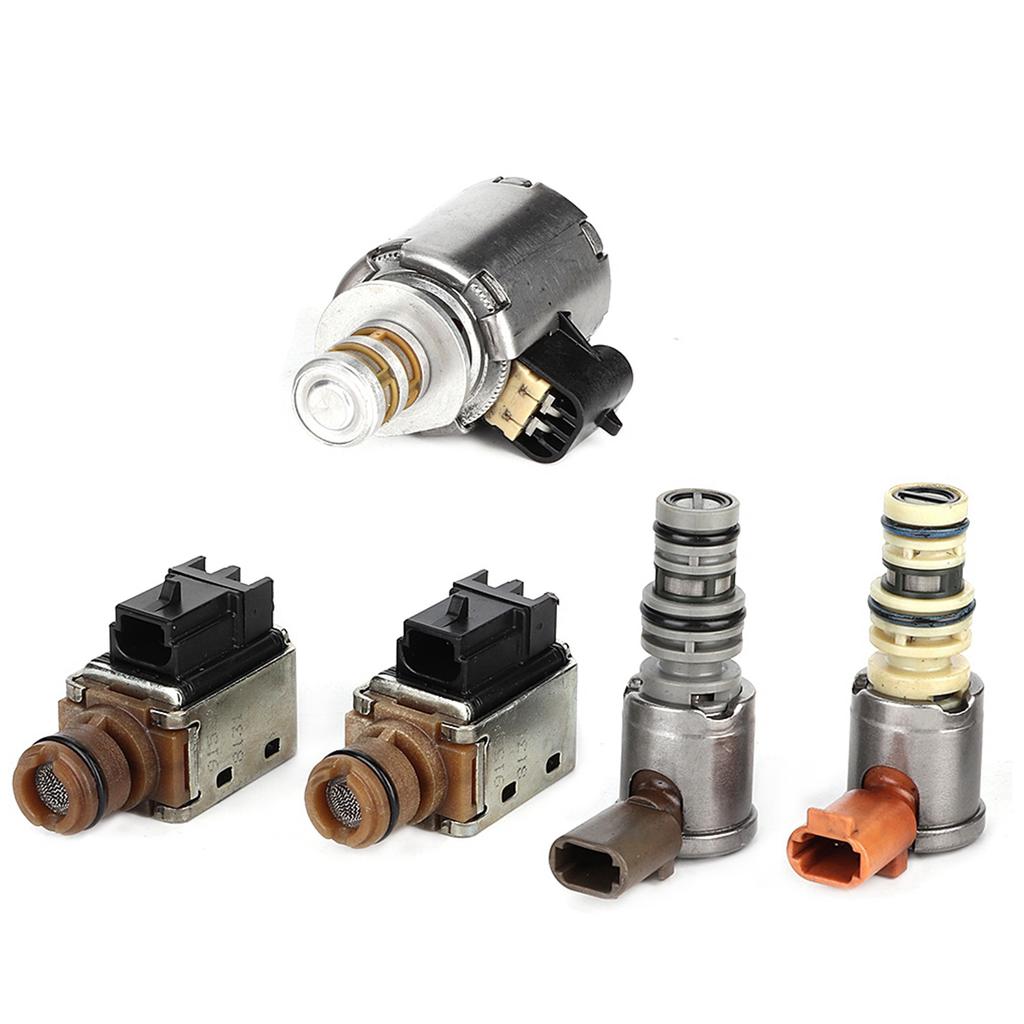 Hvy Duty Metal and Plastic   Solenoid Valve Kit, 5 Pieces, Professional Repair for 4L60E Automatic 2003 On Model