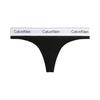 (W) Modern Cotton Thong Black