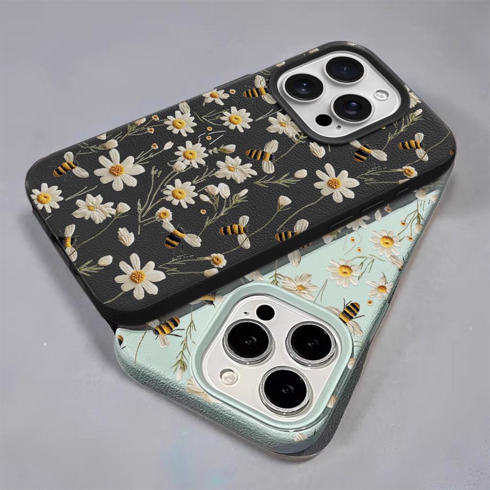 Little Flower Phone Case For IPhone 17 16 15 Plus 11 13 12 14 Pro Max 16e 17 Air Soft Silicone Cover Shockproof Cases Coque