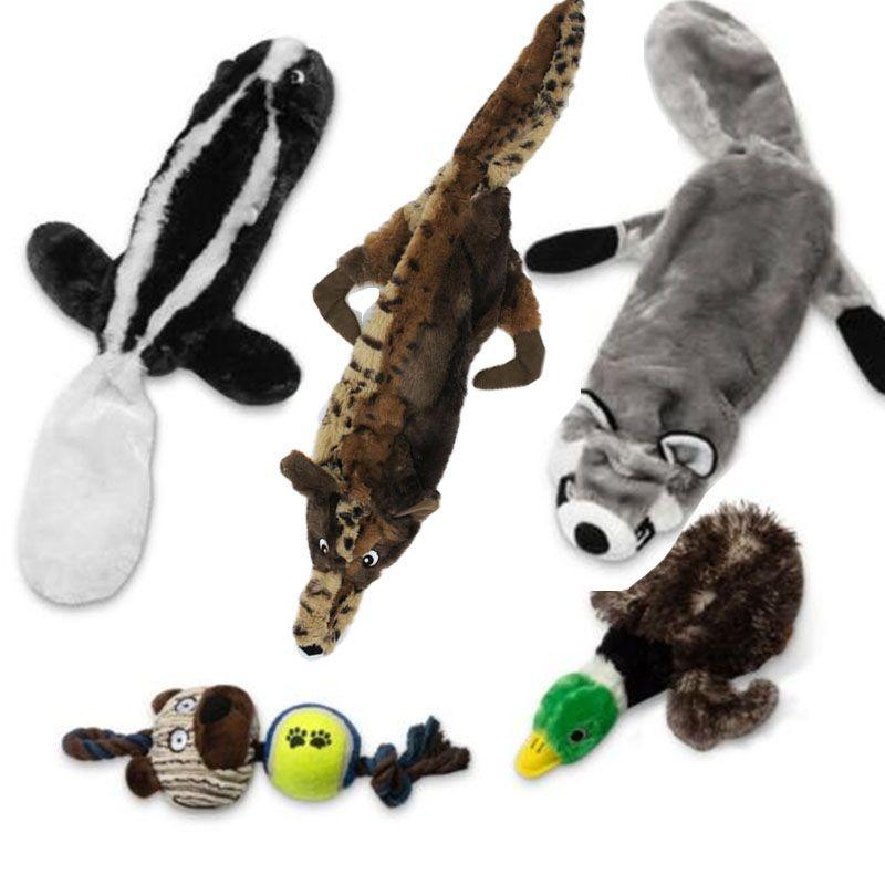 Soft And Cuddly Plush Dog Toys With Squeakers Ideal For Teething Dogs