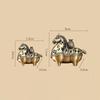 Chinese Style Incense Holder Year Of The Horse Alloy Incense Burner Aromatherapy Burner Home Decoration Creative Ornaments Gifts