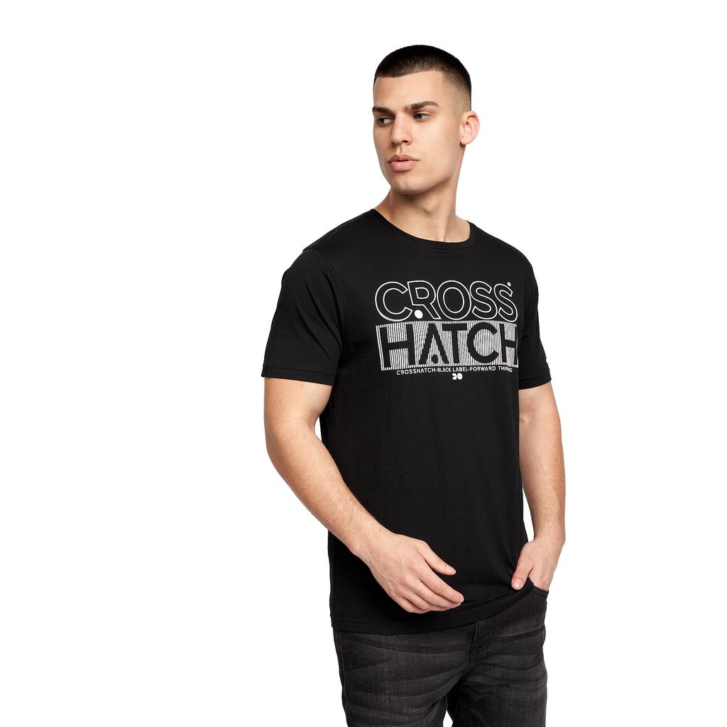 Crosshatch Mens Arnio T-Shirt (Pack of 2)