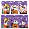 Composite Film Halloween Treat Bags Resealable Zipper Resealable Food Bags  Cookie Packaging