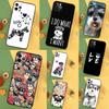 Schnauzer Welpe Hund Kunst Hülle Für Xiaomi Redmi Note 14 Pro 10 11 12 13 15 Pro Plus Redmi 15C 14C 10C 12C 13C 15 Hülle