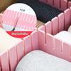 1/5/10Pcs Diy Cutting Drawer Dividers Combination Partition Board Space-Saving Wardrobe Closet Separator For Underwear Socks