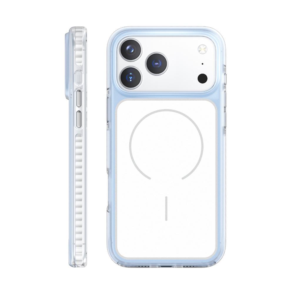 Original Color Military Grade Anti-Drop Clear Phone Case For IPhone 17 Pro Max For MagSafe Magnetic Charging Protection Cover