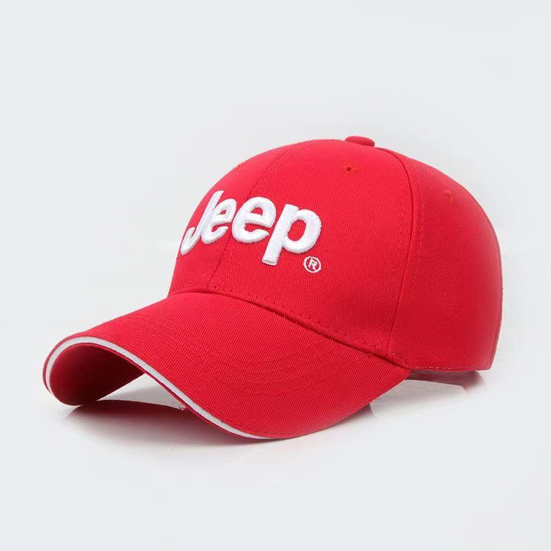 Jeep Grand Cherokee Wrangler JK Gladiator Logo Embroidered Adjustable Sports Baseball Cap Motorcycle Casual Hat