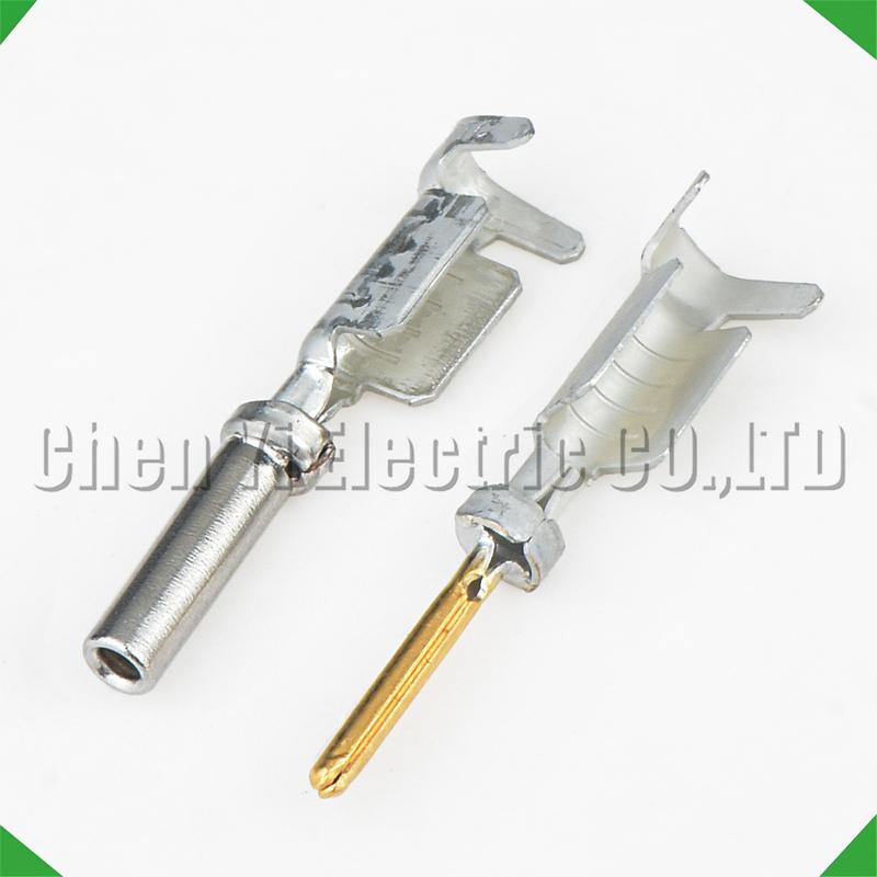 10 Pcs 1.0 mm Male or Female wire Crimp P For 110238-0446 110238-1016 Sheath Automotive Connectors Wire harness Plug