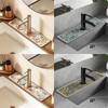 Sink Faucet Absorbent Pad Quick Drying Anti-splash Mat Household Supplies for Home Dormitory Bedroom Faucet Accessory