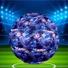 Custom Name Personalized Demon Slayer Print Size 5 Soccer Ball Training & Match Football, for Team, Kicking, Gift for Football