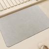DIHACOZ Diatomaceous Earth Bath Mat Absorbency Quick Drying Flexible Bath Foot Easy Dressing Washroom Mat Light [Amazing X2, X3] Mat, Mat, Absorbent,