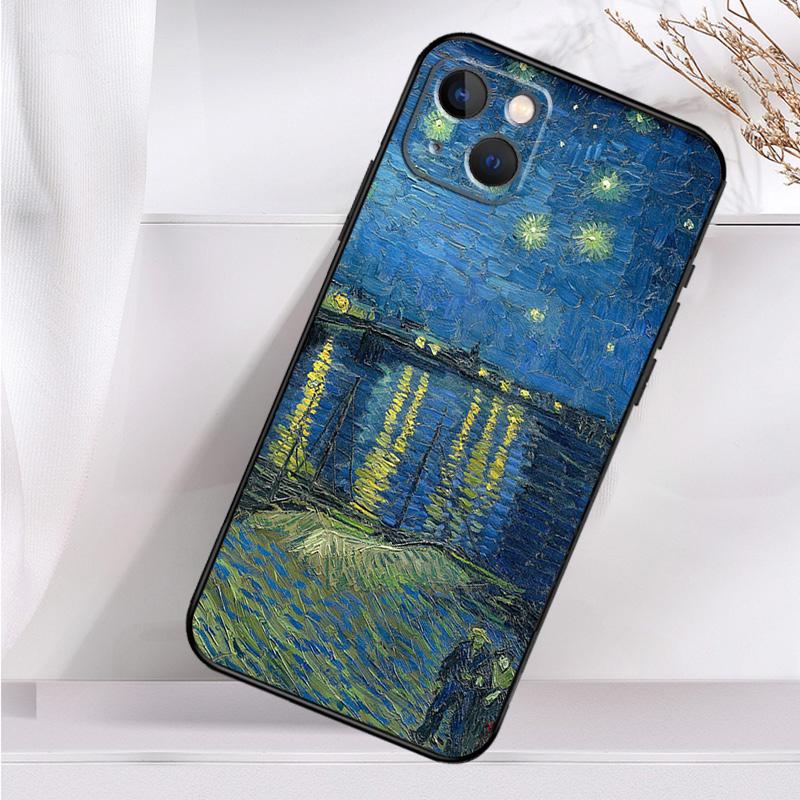 

Van Gogh Starry Night Shockproof Case For iPhone 17 16 Pro Max 11 14 15 Plus 12 13 Mini 16e 17 Air Phone Cover iPhone 17 Air