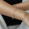 NORMALLEE [Silver 925] Basic Oval Bangle (Slim)