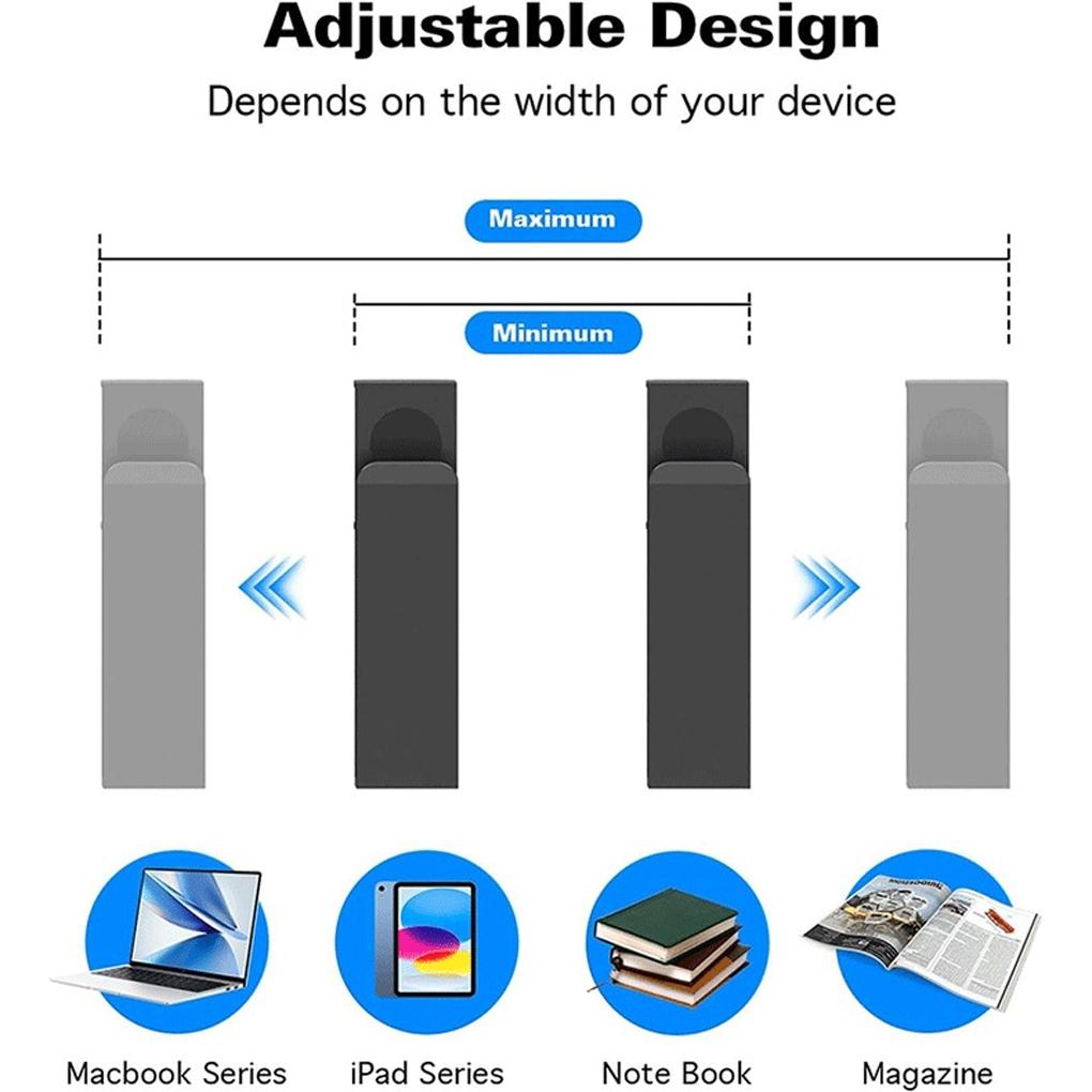 Adjustable d Laptop Stand, Mounted Desktop Laptop Desktop Drilling Suitable for Computers, Tablets, And Documents.