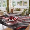 AC Milan Design Crystal Velvet Rug Soft Decorative Mat for Bedroom Entrance