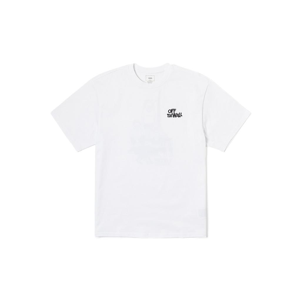 Vans X Hanai Collaboration Asian Artist Series Simple Comfortable Crew Neck Short Sleeve T-Shirt Men Tops VN000R60WHT