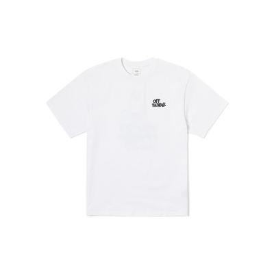 X Hanai Collaboration Asian Artist Series Simple Comfortable Crew Neck Short Sleeve T-Shirt Men Tops VN000R60WHT