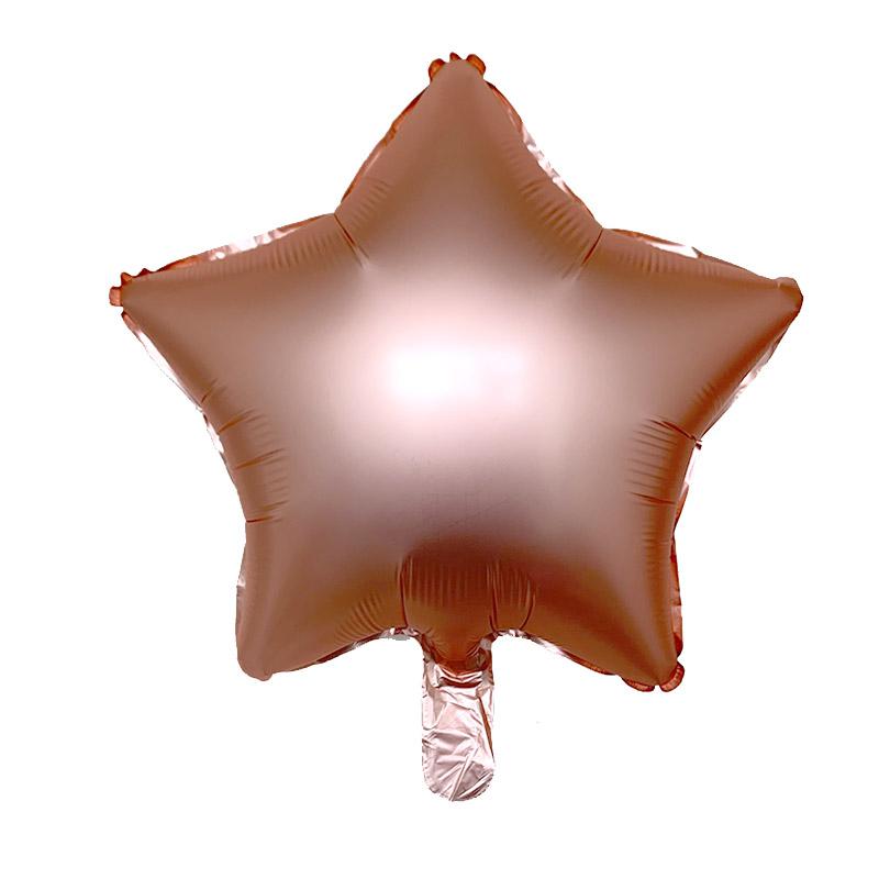 10pcs 18inch Gold Silver Foil Helium Star Balloon Wedding Decoration Baby Shower Kids Birthday Party Pure Air Globos Supplies
