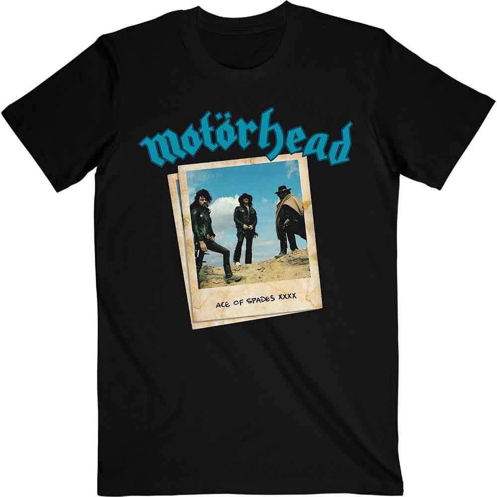 Motörhead Ace of Spades Photo T-Shirt Black New Unisex T-Shirt S