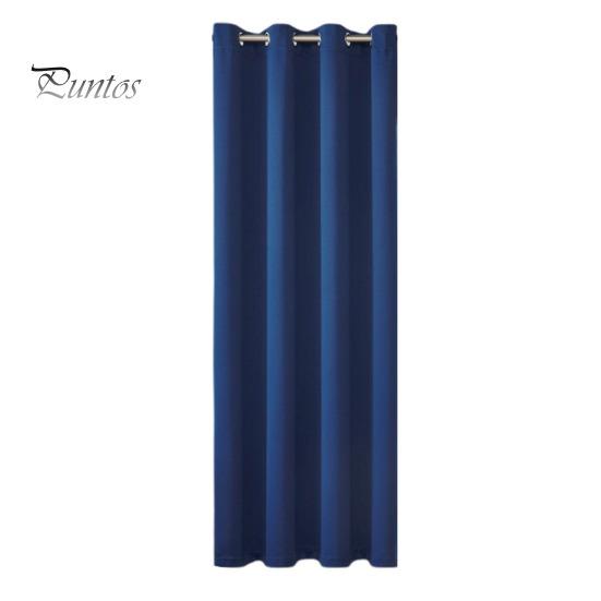 

Тканина для затемнення штор, що блокує світло, шумозаглушення, теплова ефективність, легке встановлення, віконна штора, домашній декор S темно-синього кольору