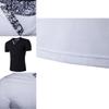 Premium Quality Men's T-shirt Slim Fit Floral V-neck Casual Tee For Everyday Wear