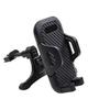 Car Mobile Phone Holder with Telescopic Suction Cup, Air Outlet Clip, and Carbon Fiber Panel Mount for the Navigator and Instrument Panel.