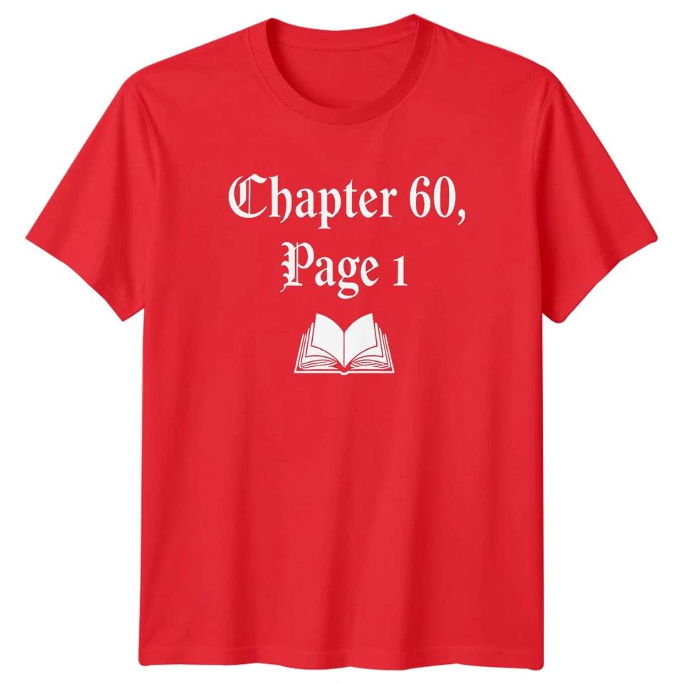 Chapter 60 Page 1 60th Birthday Occasions Mens Womens Graphic Tee 7 4XL