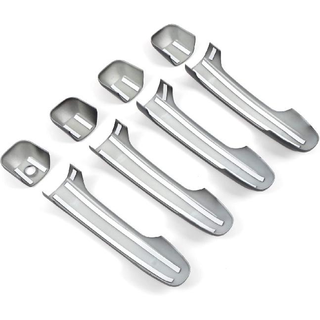 ITrims Door Handle Cover Trim for Toyota 4Runner 4WD N280 Prado J150 2010-2024 2018 2019 2020 Car Styling Accessories Exterior Door Handles 8PCS ABS
