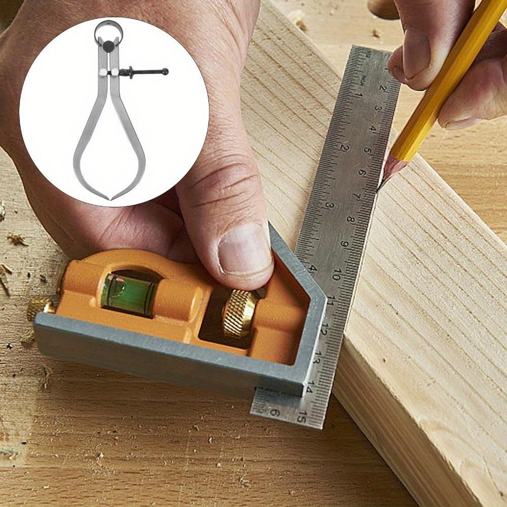 1PC Outside Caliper Measuring Tool Tools Calipers Wood Turning Kit Inside Silver Woodturning