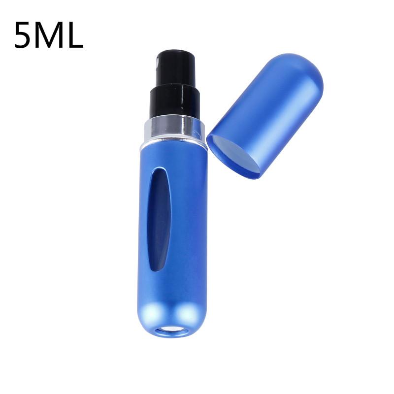 5ML Mini Flasche Nachfüllbarer Parfumspray Mit Sprühduftpumpe Leere Kosmetikbehälter Tragbare Zerstäuberflasche KTY