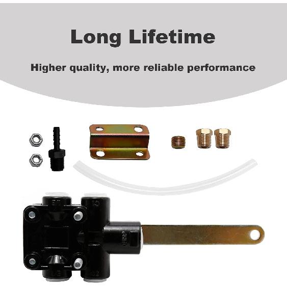 EATAKWARD VS-228 Air Height Leveling Control Valve Replaces Peterbilt Hendrickson 334-1974 HV9990, 171.H185K