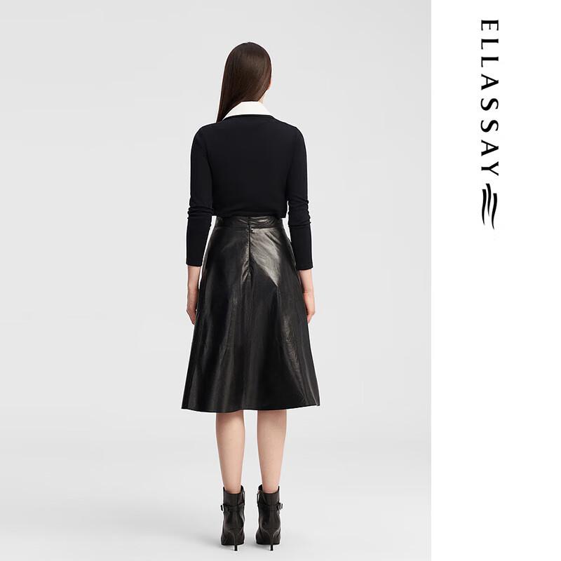 ELLASSAY Women's Merino Wool Blend Wrap Knit Cardigan