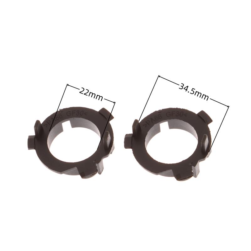 2/4/10Pcs Car Led Parts For Tucson Hyundai Santa Fe Grand Santafe Sonata 2009-2017 H7 Car Led Headlight Bulb Holder Adapter