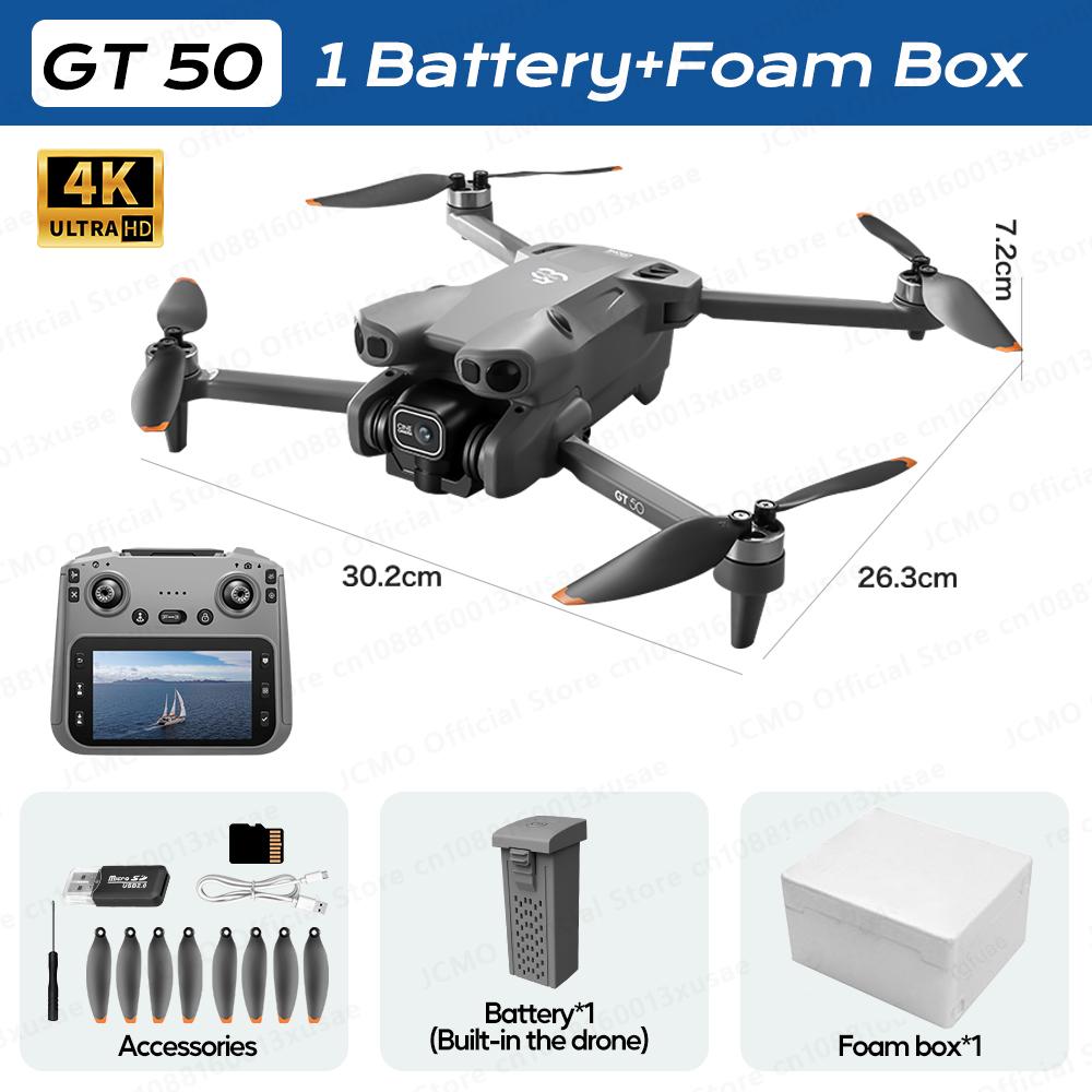 New JCMO GT50 Drone 4K GPS