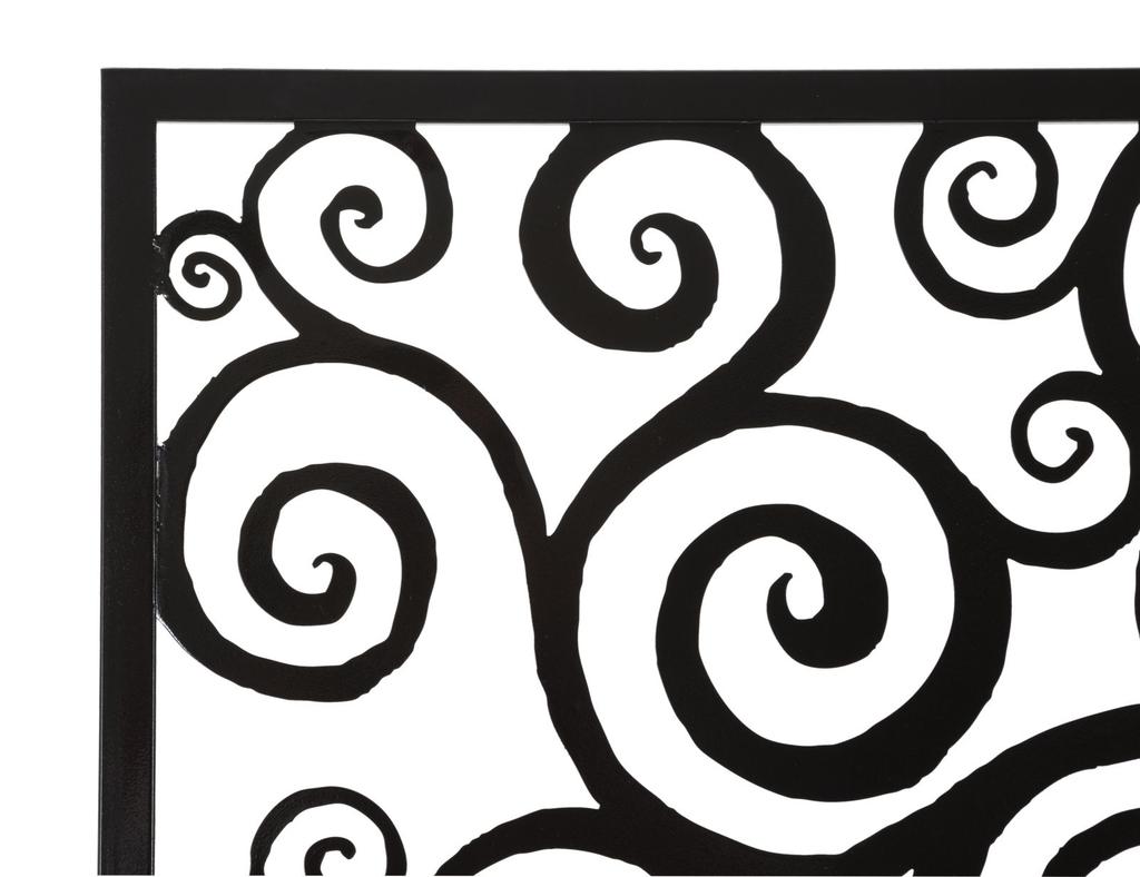 Iron Wall Panel Three Plus Cm 100X1X100