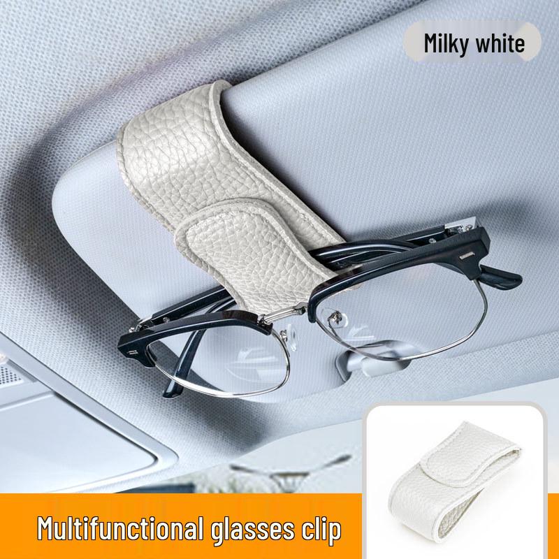 Personalized Car Sun Visor Glasses Holder & Card Clip