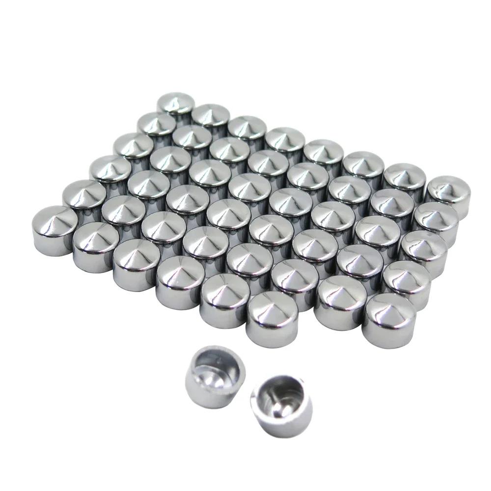 Motorcycle 48 Piece Chrome Caps Cover Kit for 1984-2003 Harley Sportster Engine & Misc Bolt Set