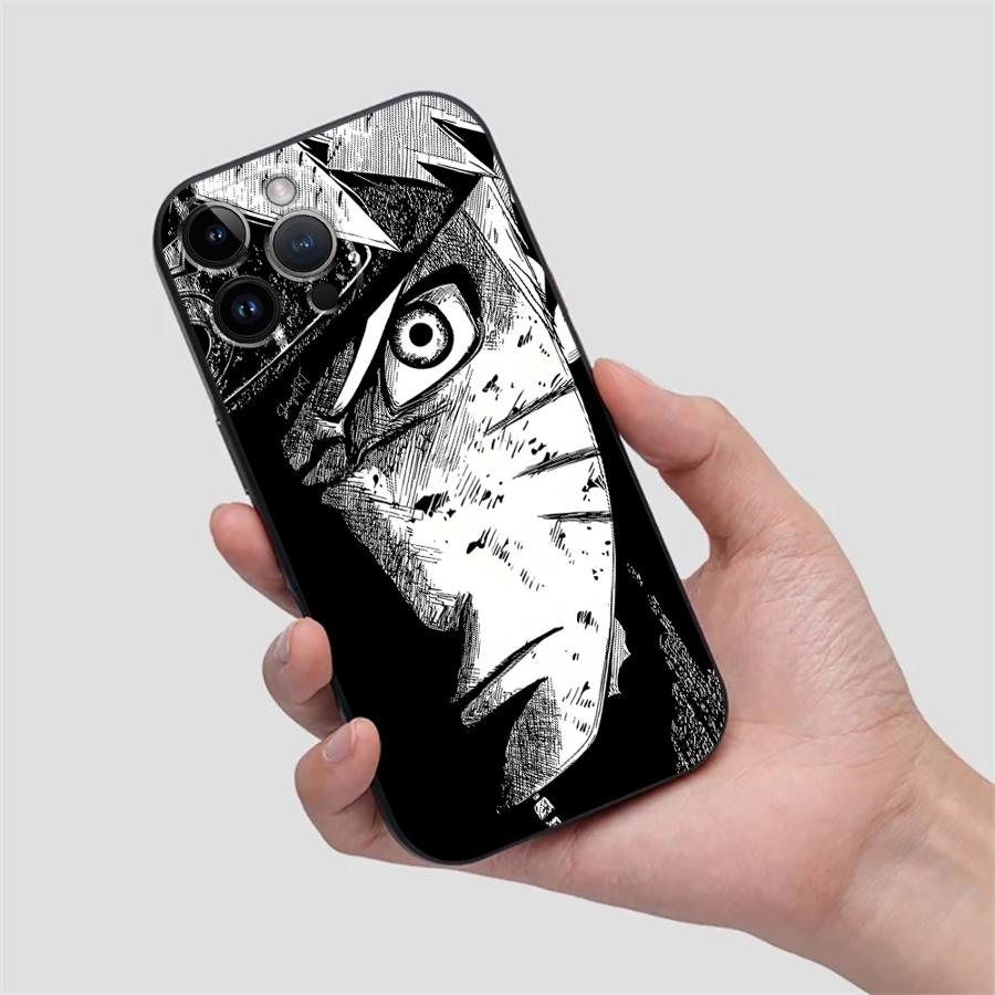 

Soft Back Phone Cover Case for iPhone X XS XR 13 Mini SE 15 Plus 11 14 12 17 16 Pro Max 17Air 7 8 Cool Anime Sasuke iPhone 16