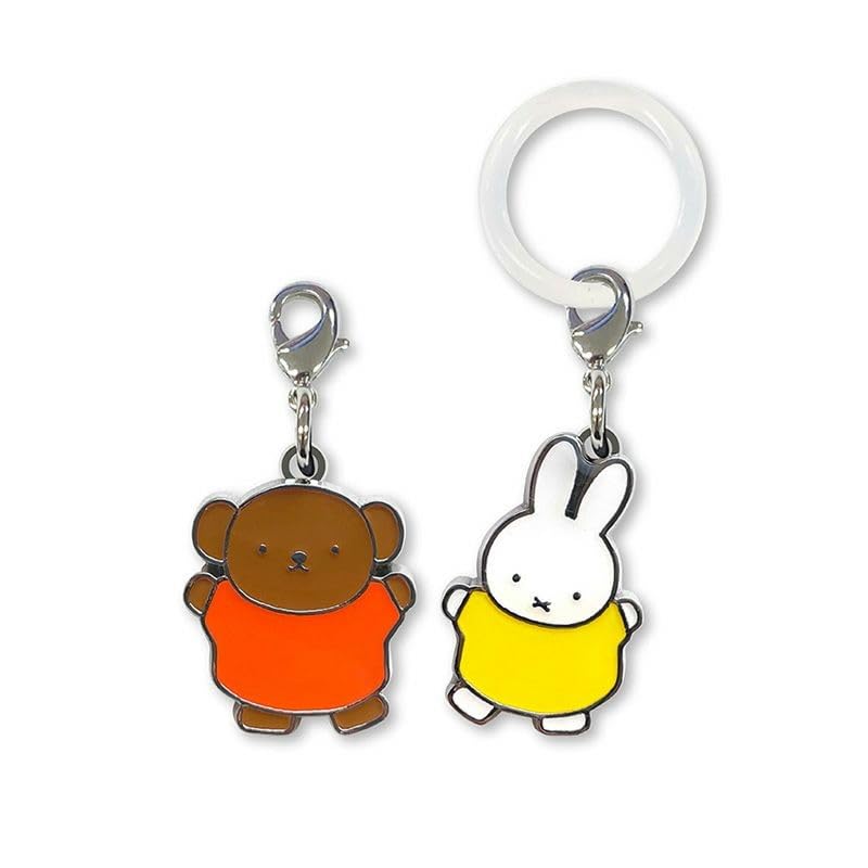 

Miffy Metal Marker Charm [Eye Up] (Miffy & Boris)